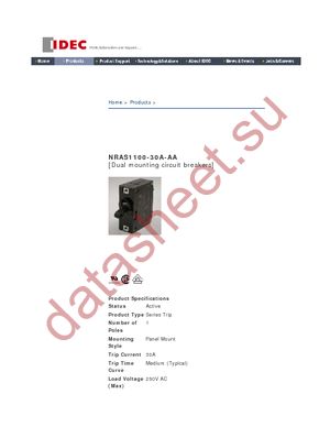 NRAS1100-30A-AA datasheet  
